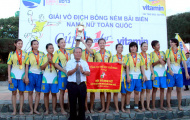 Giải VĐQG bóng ném bãi biển lần 1: TP.HCM quá mạnh