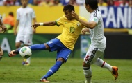 Neymar ghi bàn và chấn thương