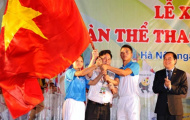 Lễ xuất quân Đại hội thể thao học sinh Đông Nam Á 2013
