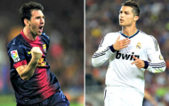 Giá trị của Messi gấp đôi Ronaldo