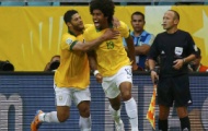 Video Confed Cup: Dante đệm bóng cận thành mở tỉ số cho Brazil vs Italia