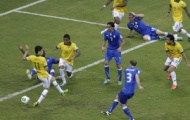 Video Confed Cup: Chiellini rút ngắn tỉ số xuống còn 2-3 cho Italia vs Brazil