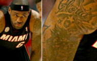 Chùm ảnh: Sao NBA và những hình xăm độc đáo
