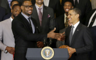 Miami Heat được Tổng thống Obama chúc mừng sau chức vô địch thứ 2 liên tiếp