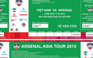 Công văn mua vé trận ĐT Việt Nam - Arsenal vượt cung