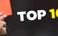 Video: Top 10 thẻ đỏ 'điên rồ' nhất trong bóng đá