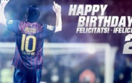 Video chúc mừng sinh nhật Messi: Top 10 bàn thắng đẹp nhất của El Pulga