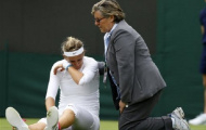 Azarenka: Có những lúc tôi còn chẳng thấy được trái bóng