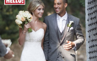 Walcott lần đầu lộ ảnh cưới