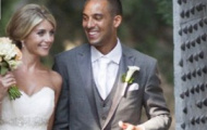 Theo Walcott rạng rỡ trong ngày cưới