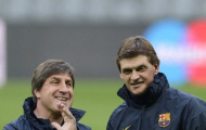 Rubi làm trợ lý HLV ở Barca