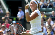Wimbledon (ngày 6): Kvitova nhọc nhằn vào vòng 4