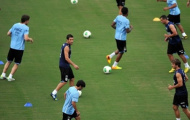 Chùm ảnh: Uruguay tập luyện cho trận đấu cuối cùng tại Confed Cup