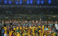 Video: Brazil ăn mừng chức vô địch Confederations Cup 2013