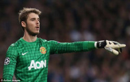 Manchester United: Sẵn sàng chi đậm để giữ De Gea