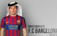 Barcelona lập 'cú đúp' hợp đồng tài trợ 'khủng'