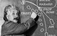 Einstein và bài học về golf