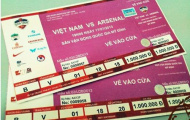 Gia hạn trả vé trận ĐT Việt Nam - Arsenal qua đường công văn
