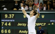 Wimbledon (ngày 11): Hạ gục Janowicz, Murray tiếp tục theo đuổi giấc mơ vàng trên sân nhà