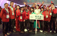 Kết thúc Đại hội thể thao trong nhà và võ thuật châu Á 2013: Việt Nam vượt chỉ tiêu