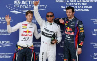 Vettel mất pole vào tay Hamilton ngay trên sân nhà