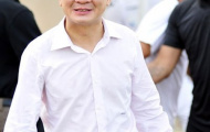 Bầu Hiển vui mừng khi Hà Nội trụ hạng Nhất thành công