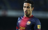 Thiago hí ha hí hửng đến Manchester