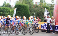 Khai mạc giải xe đạp nữ toàn quốc mở rộng Cúp TH An Giang lần 14-2013: Ê kíp Hàn Quốc quá mạnh