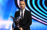 Iniesta bị hất văng khỏi Top 10 đề cử giải Cầu thủ xuất sắc nhất châu Âu 2013