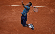16 cú ace đã giúp Gael Monfils vượt qua vòng 1 Mercedes Cup
