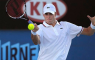 Isner đã cảm thấy yên tâm với cái đầu gối của mình