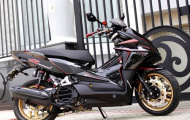 Honda Air Blade độ phong cách môtô thể thao
