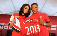 Fan cuồng Indonesia tới tấp hôn sao Arsenal