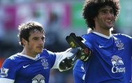 Everton mời Man United mua Fellaini, Baines giá 40 triệu bảng