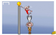 Ảnh biếm họa: Giấc mơ giành Quả bóng Vàng của Ribery