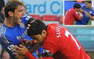 Bị cắn, Ivanovic vẫn chào đón Luis Suarez đến với Stamford Bridge