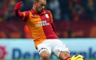 Video: Bàn thắng tuyệt đẹp của Wesley Sneijder (Galatasaray) v Notts County