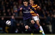 Thomas Vermaelen phải nghỉ thi đấu ba tháng vì chấn thương