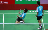 Các tay vợt Thái Lan choảng nhau trong trận chung kết giải cầu lông Canada Open 2013