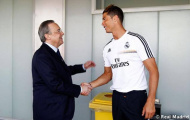 Perez đến Valdebebas vỗ về Ronaldo