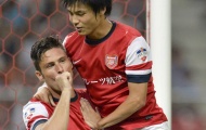 Miyaichi ghi bàn, Arsenal nhẹ nhàng chiến thắng trên đất Nhật