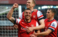 Podolski chào mừng Suarez đến Arsenal