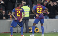 Số áo Barca mùa tới: Alves khoác áo số 22 để tri ân Abidal