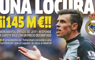 Tờ Marca cũng muốn điên theo Real, 145 triệu euro cho Bale?