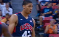 Video NBA: Màn trình diễn ấn tượng của Anthony Davis trong trận đấu Team USA Blue vs White