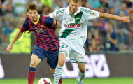 Barca hòa chật vật trận Neymar trình làng