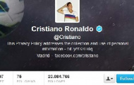 Ronaldo vô đối trên Twitter