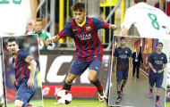 Neymar vẫn chưa thể đá cặp với Messi: Martino vẫn sợ các công thần của Barca