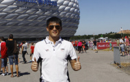 Công Vinh làm khách VIP ở Bayern Munich