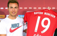 Bayern Munich: Goetze mới là 'số 9 ảo' của Pep